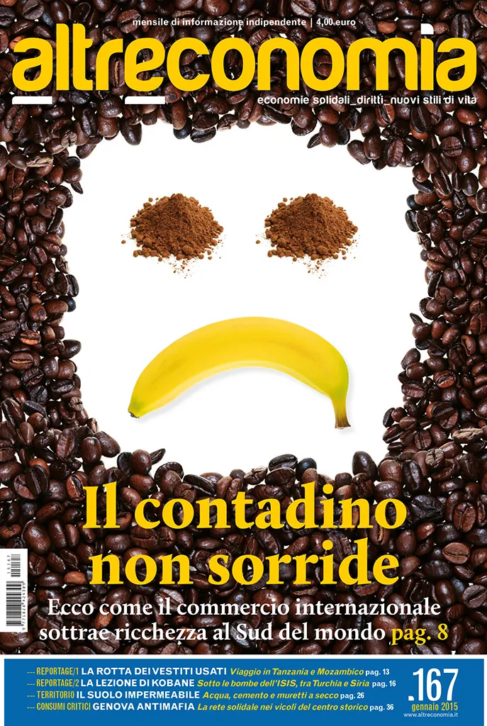 Altreconomia 167 Il contadino non sorride rivista copia singola