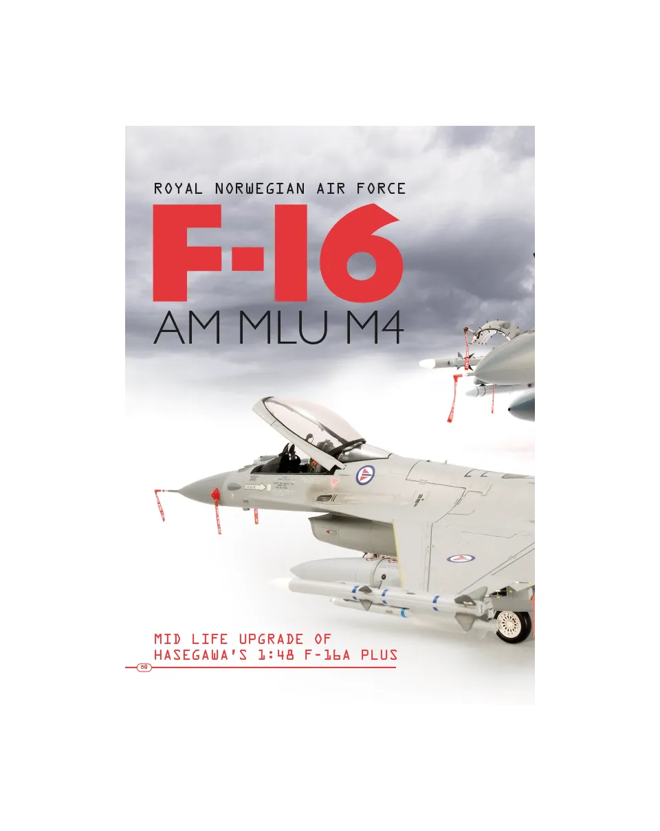 AFV Modeller AIR45 Articolo PDF RNAF F-16 AM MLU M4 copia singola