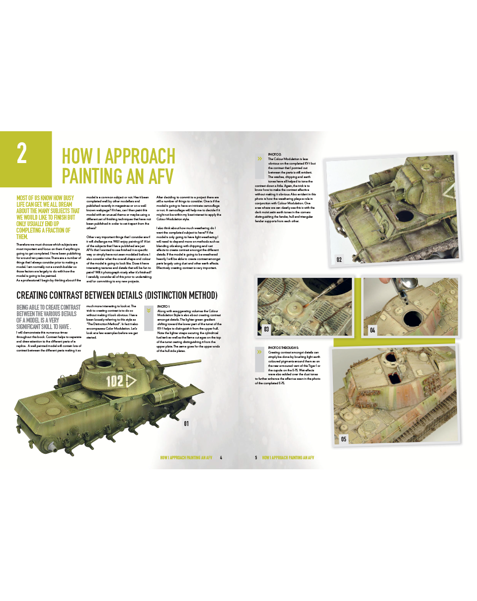 AFV Modeller Adam's Armour Two libro PDF 230 pagine verniciatura