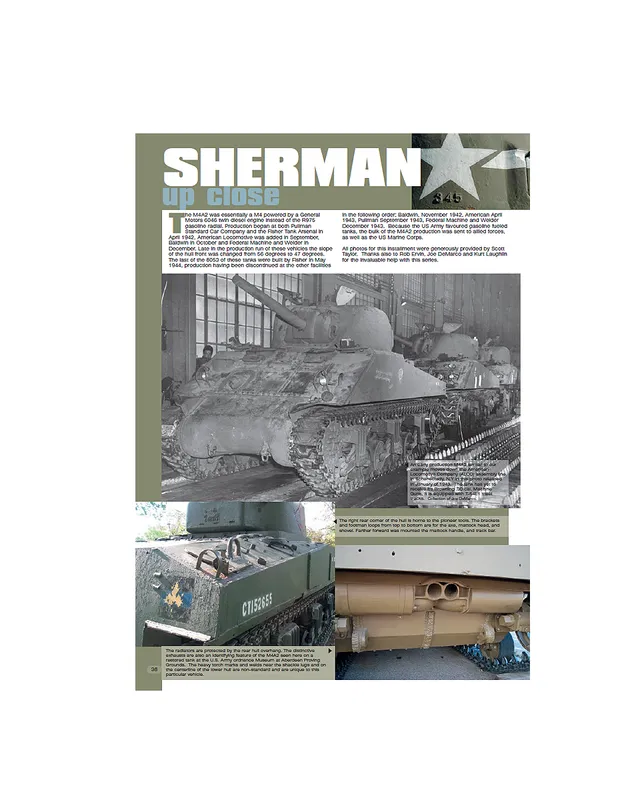 AFV Modeller 55 Sherman Up Close articolo PDF