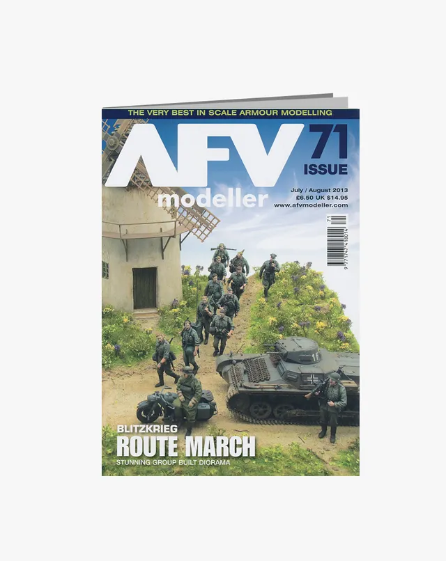 Meng AFV Modeller Issue 71 rivista modellismo mezzi