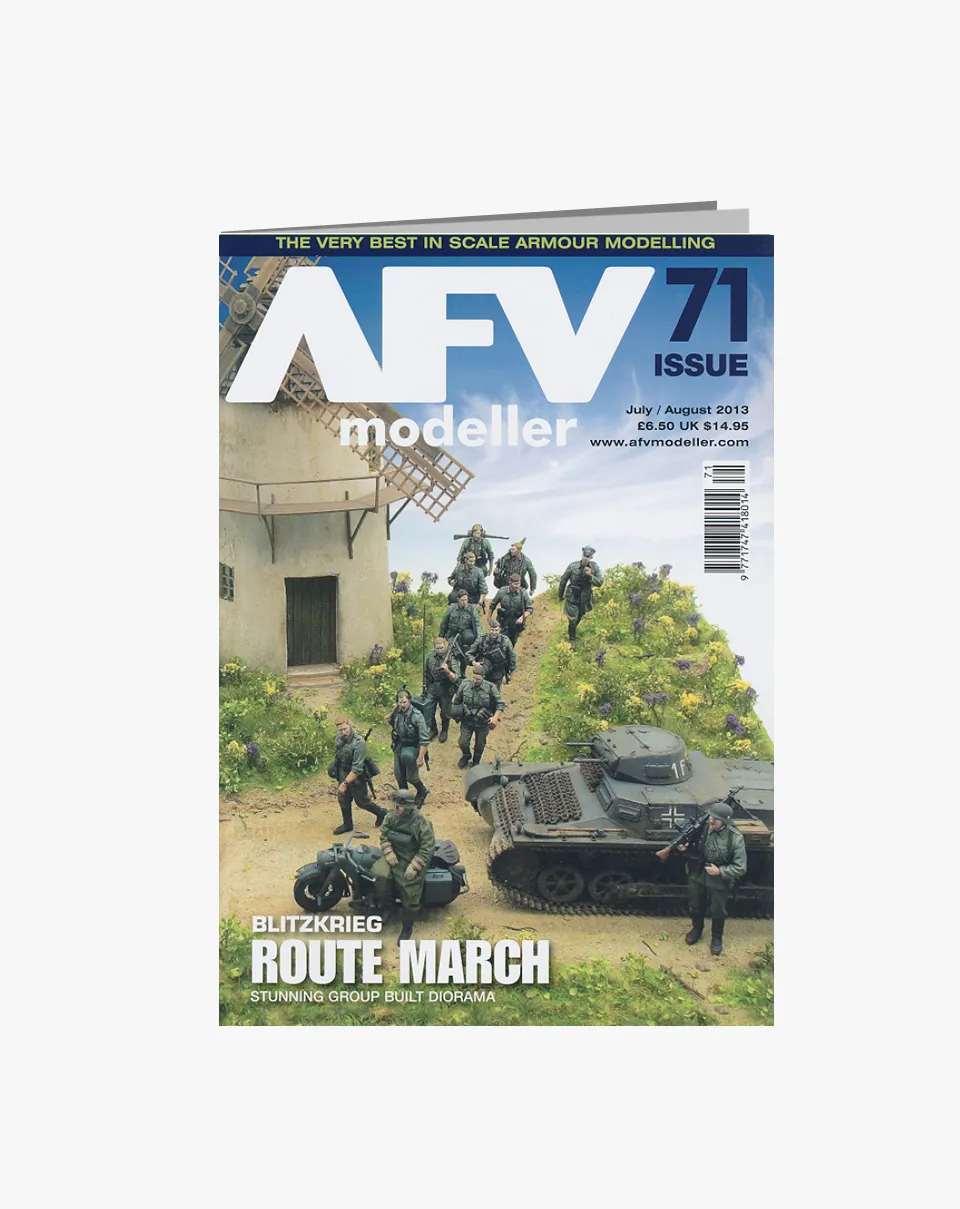Meng AFV Modeller Issue 71 rivista modellismo mezzi