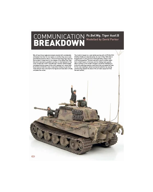 AFV Modeller AFV111 Communication articolo PDF AFV