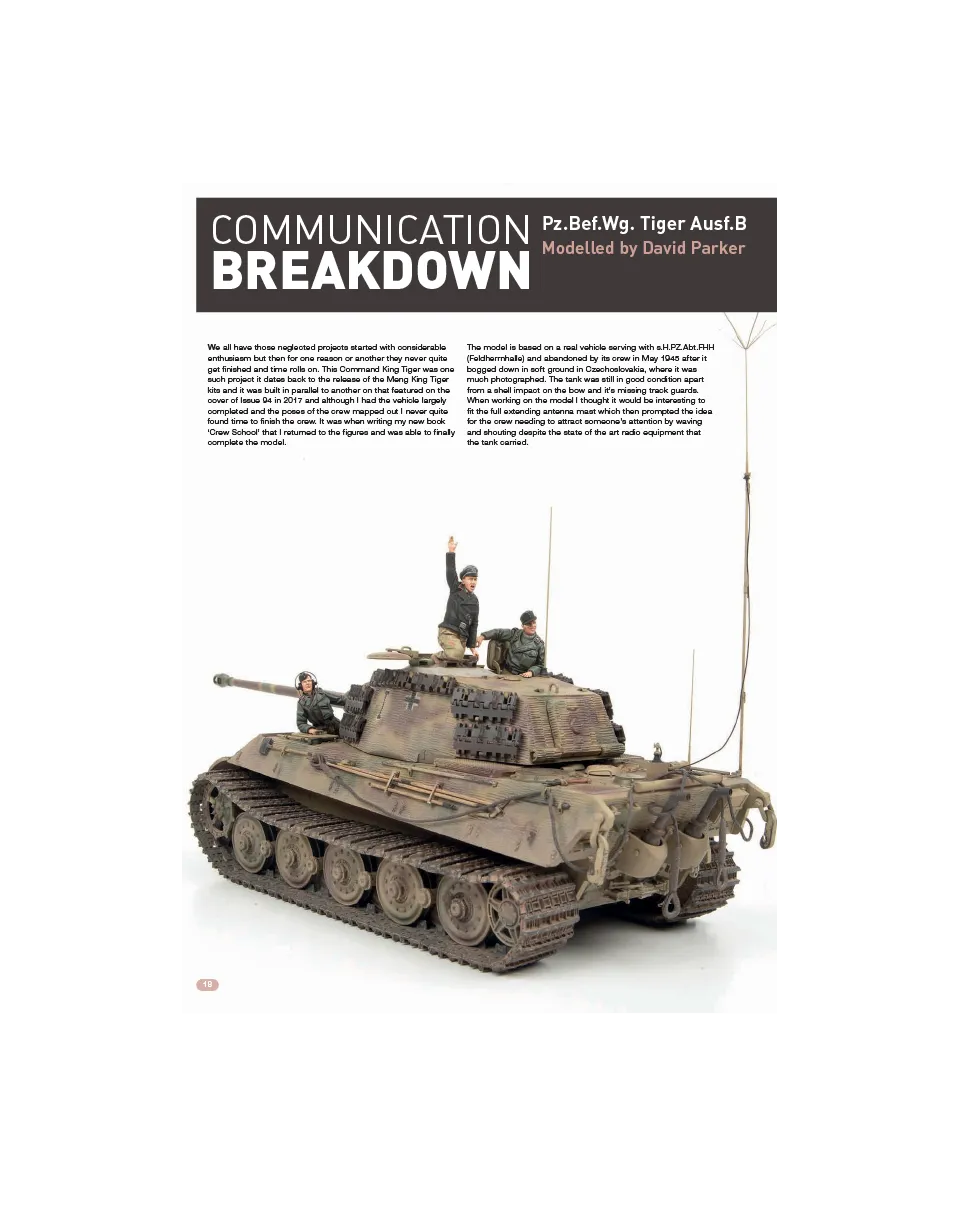 AFV Modeller AFV111 Communication articolo PDF AFV