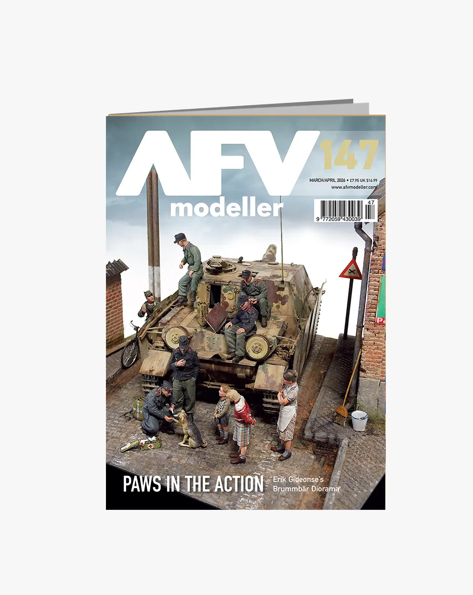 AFV Modeller 147 rivista mezzi militari numero 147