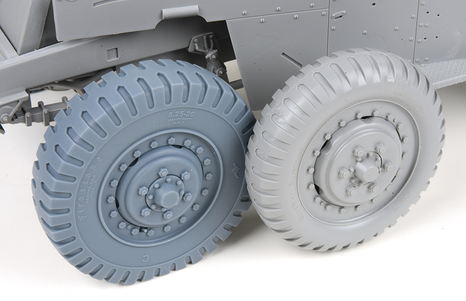 AFV Modeller 16315 ruote anteriori 1:16 M3/M3A1 Halftrack