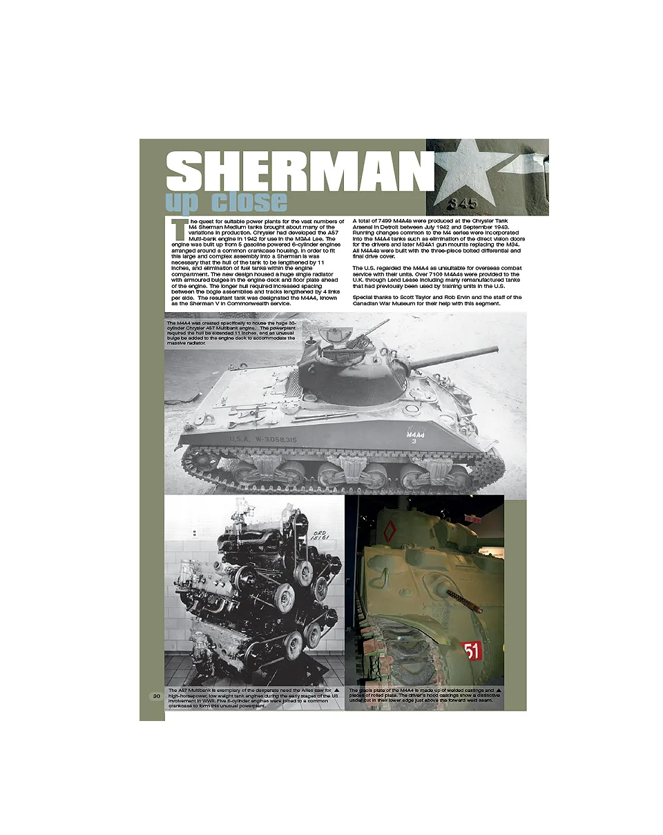 AFV Modeller Issue 62 Sherman Up Close articolo PDF