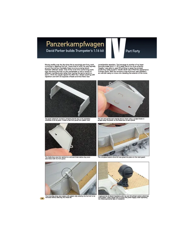 AFV Modeller AFV122 articolo PDF Panzer IV parte 40