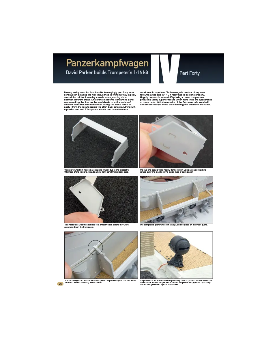 AFV Modeller AFV122 articolo PDF Panzer IV parte 40