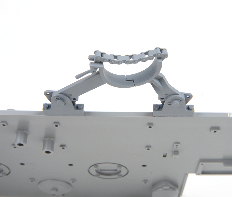 AFV Modeller 16335 Tiger 1 MID supporto canna 1:16