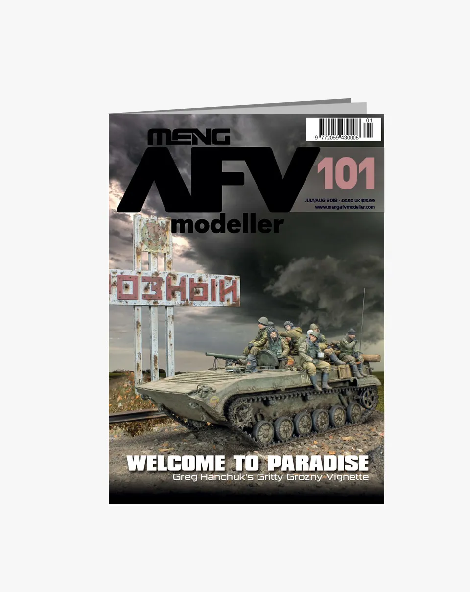 AFV Modeller Meng 101 rivista modellismo mezzi militari