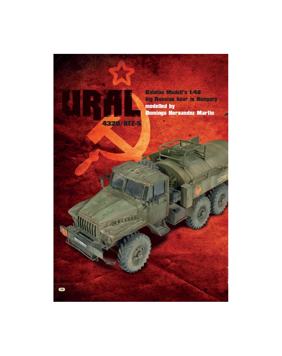 AFV Modeller AFV77 URAL 4320 articolo PDF camion