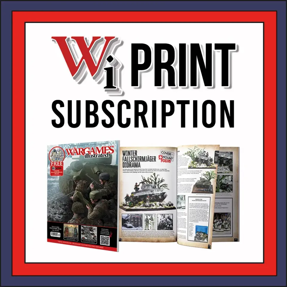 Wargames Illustrated WiPrint abbonamento rivista cartacea annuale