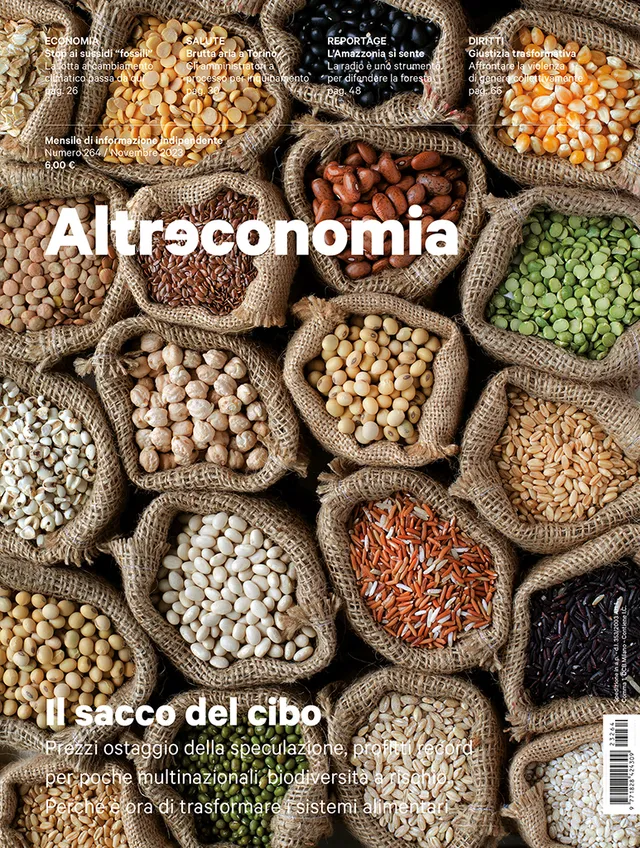 Altreconomia 264 Il sacco del cibo rivista copia singola diritti