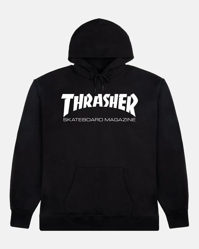 Thrasher Skate Mag felpa nera cotone
