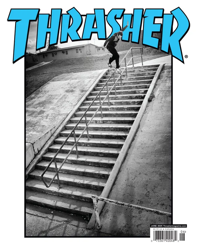 Thrasher Magazine giugno 2025 rivista skate