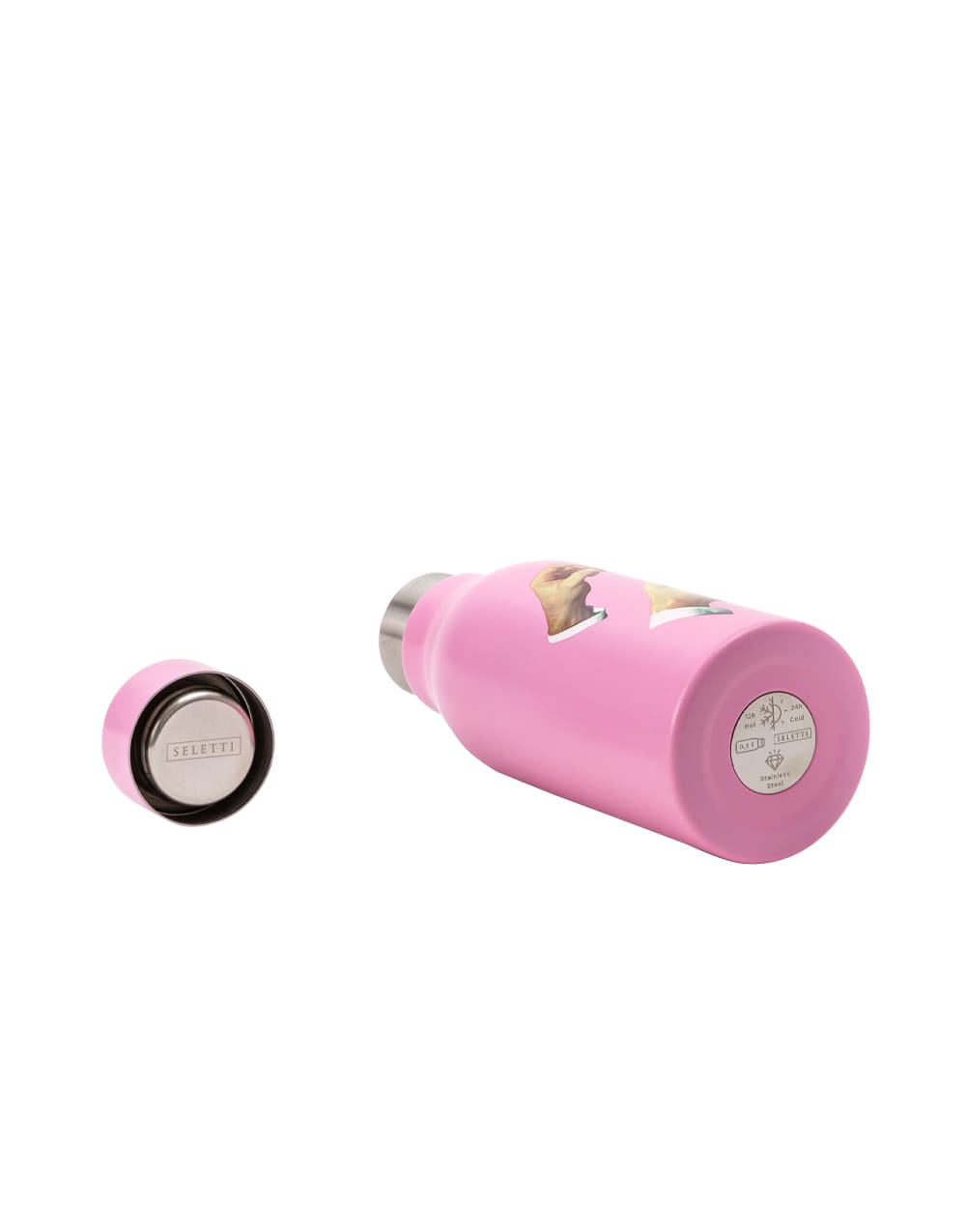 TOILETPAPER Lipstick Pink borraccia termica 500 ml