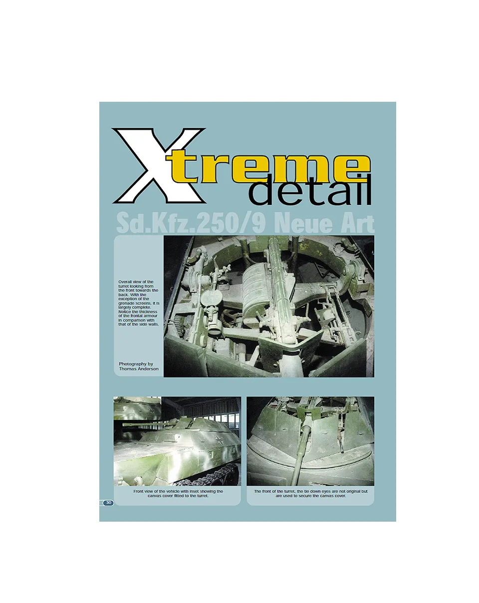 AFV Modeller Issue 1 Extreme Detail Sdkfz 250/9 articolo PDF