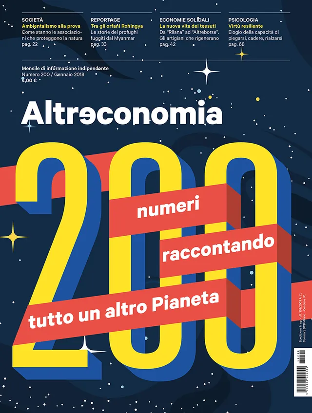 Altreconomia 200 Tutto un altro Pianeta rivista n.200 ambiente