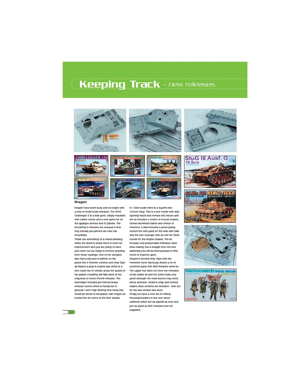 AFV Modeller Issue 17 rivista pdf Keeping Track