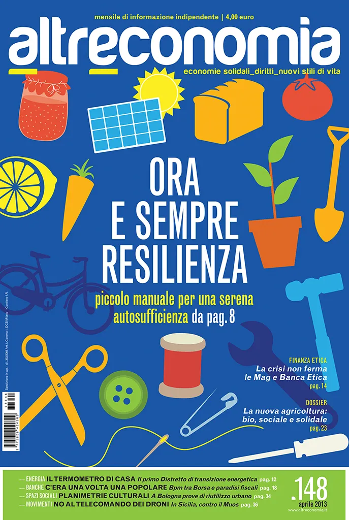 Altreconomia 148 Ora e sempre resilienza rivista PDF aprile