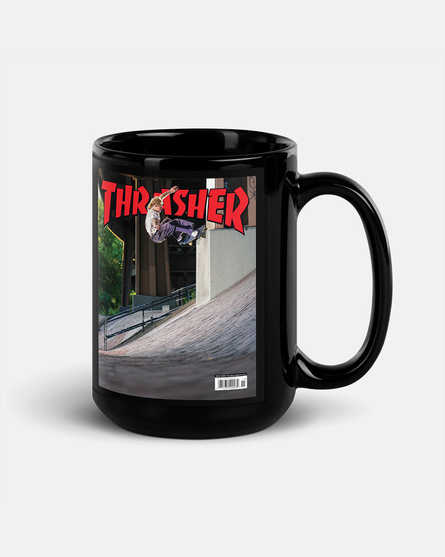 Thrasher November 2026 Cover tazza ceramica lucida