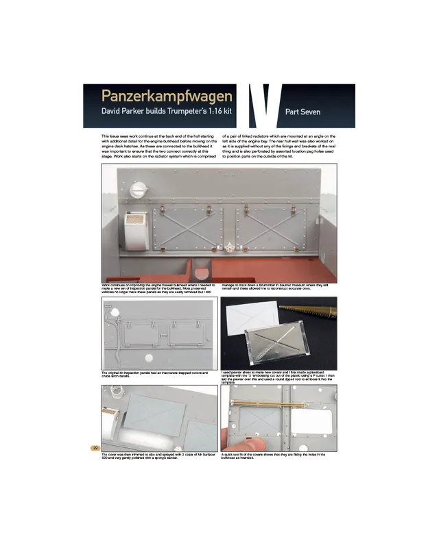 AFV Modeller AFV89 articolo PDF Panzerkampfwagen IV Parte 7
