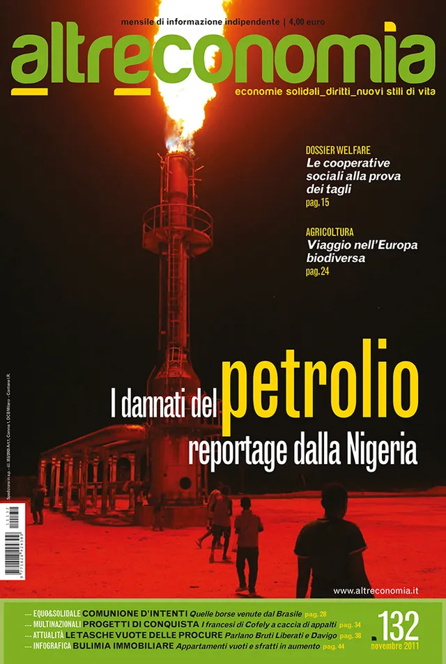 Altreconomia 132 I dannati del Petrolio rivista copia singola PDF
