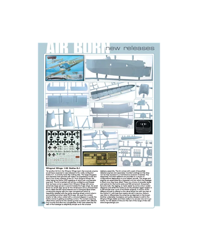 AFV Modeller AIR86 Air Borne articolo PDF aviazione
