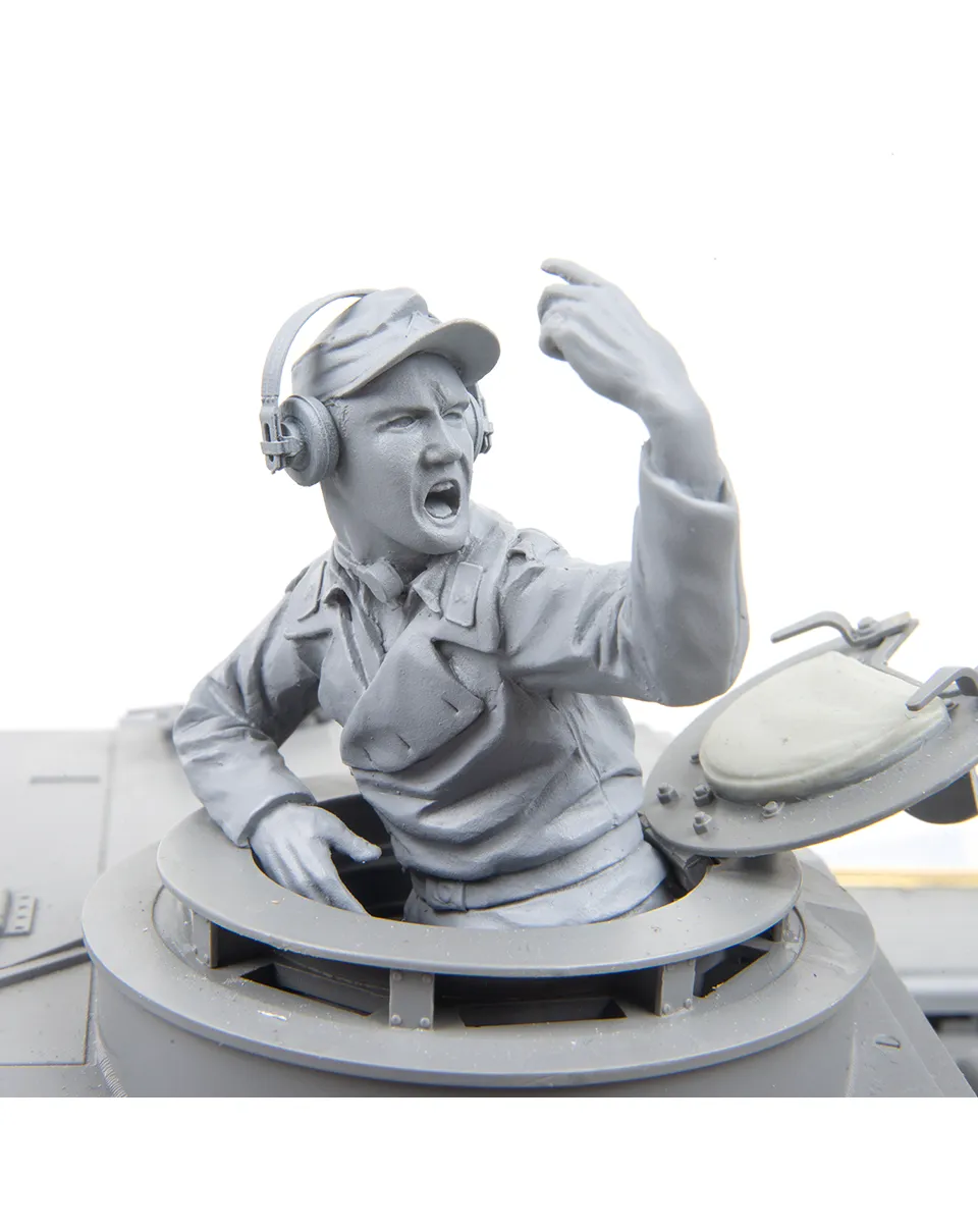 AFV Modeller 1:16 German Panzer Commander figurino carrista