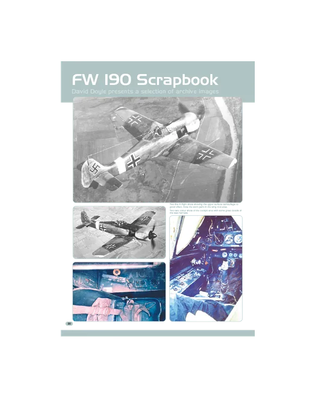 AFV Modeller AIR11 articolo PDF FW190 Scrapbook copia singola