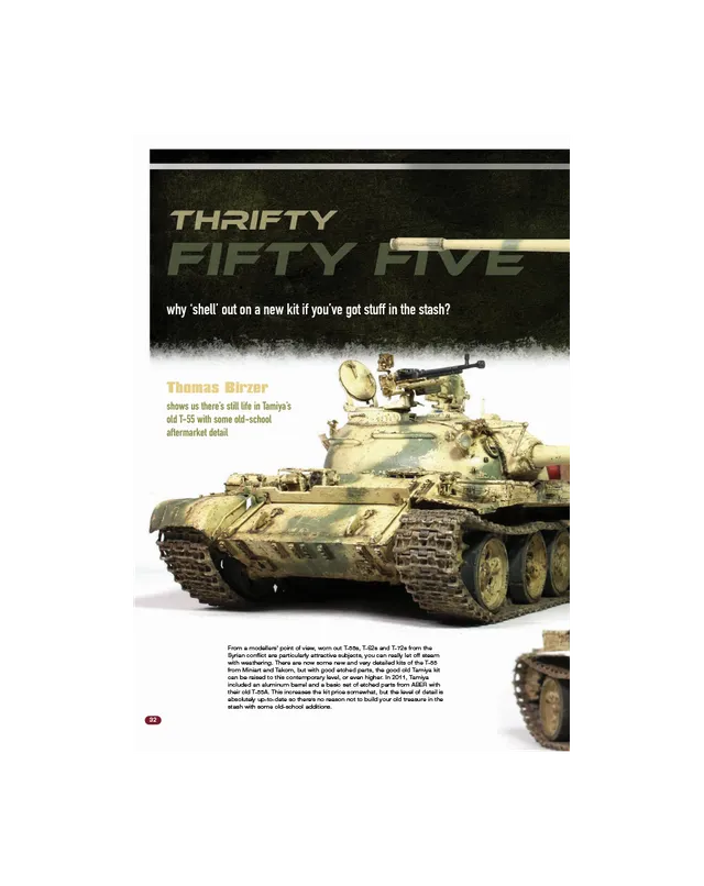 AFV Modeller AFV 129 Thrifty Fifty Five articolo PDF singolo