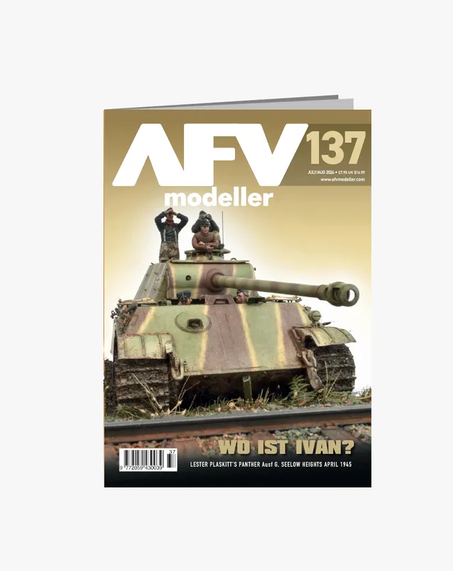 AFV Modeller 137 rivista copia singola mezzi militari