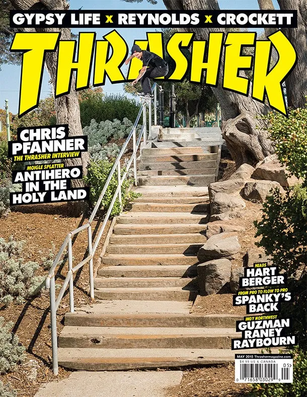 Thrasher Magazine rivista maggio 2015 arretrato