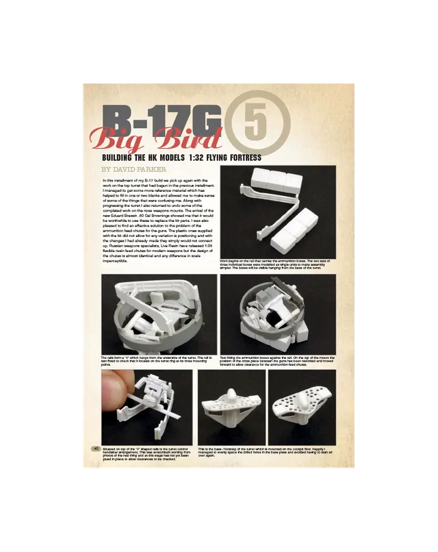 AFV Modeller AIR54 articolo PDF Big Bird B-17 Part 5