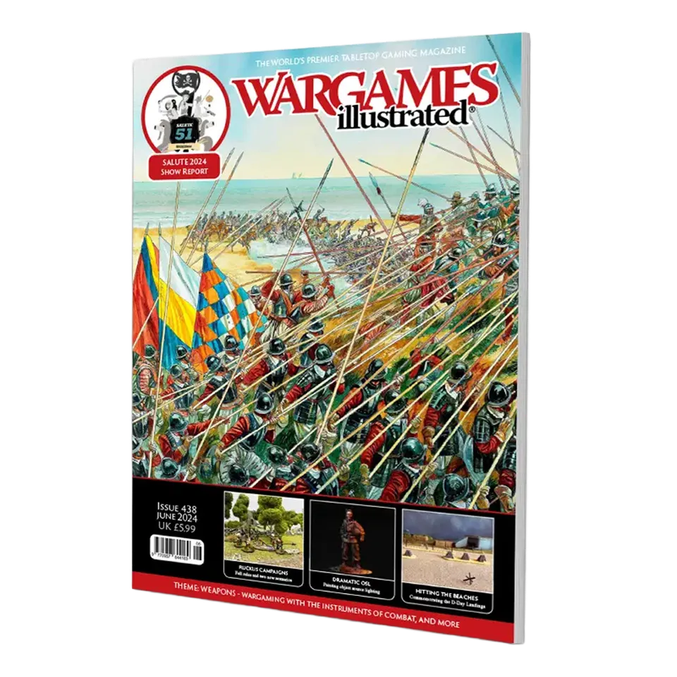 Wargames Illustrated WI438 rivista giugno 2024 tema armi