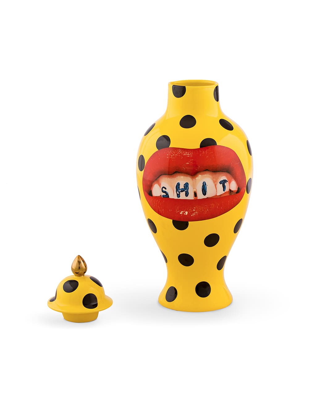 TOILETPAPER Vaso Porcellana h 46,5 cm Serpenti