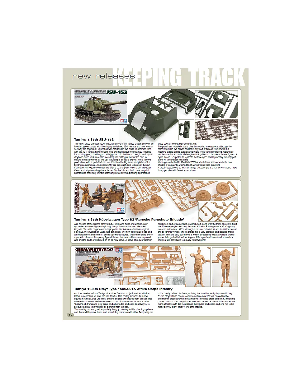 AFV Modeller Issue 51 articolo PDF Keeping Track
