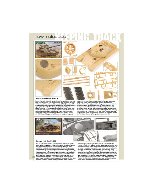 AFV Modeller AFV71 Keeping Track articolo PDF