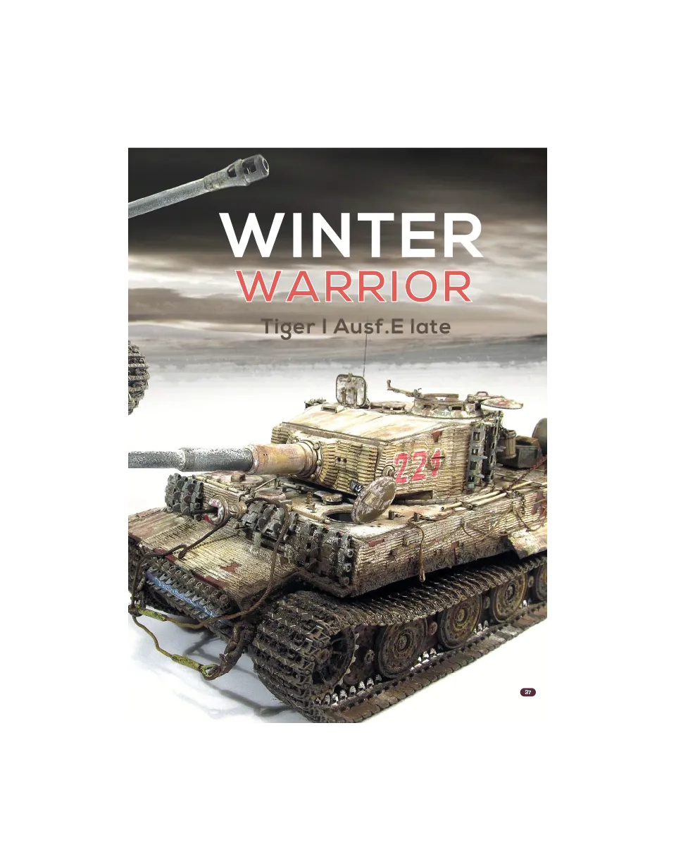 AFV Modeller AFV95 Winter Warrior articolo PDF invernale