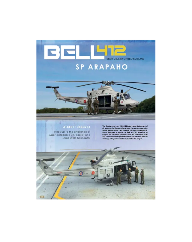 AFV Modeller AIR 92 numero PDF Bell 412 elicottero