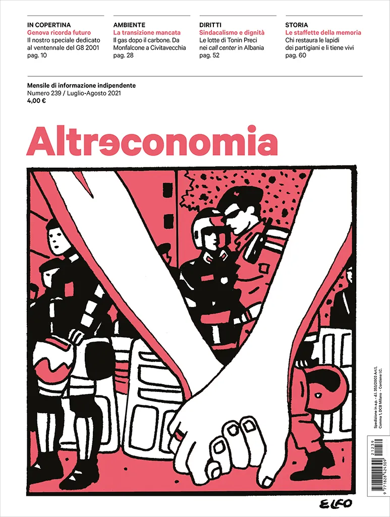 Altreconomia 239 Genova ricorda futuro rivista copia singola