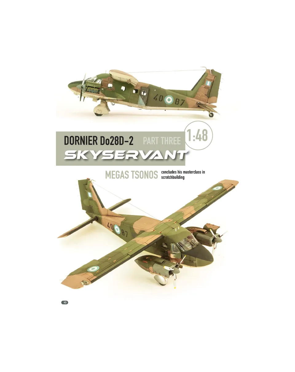 AFV Modeller AIR 107 articolo PDF Skyservant parte terza
