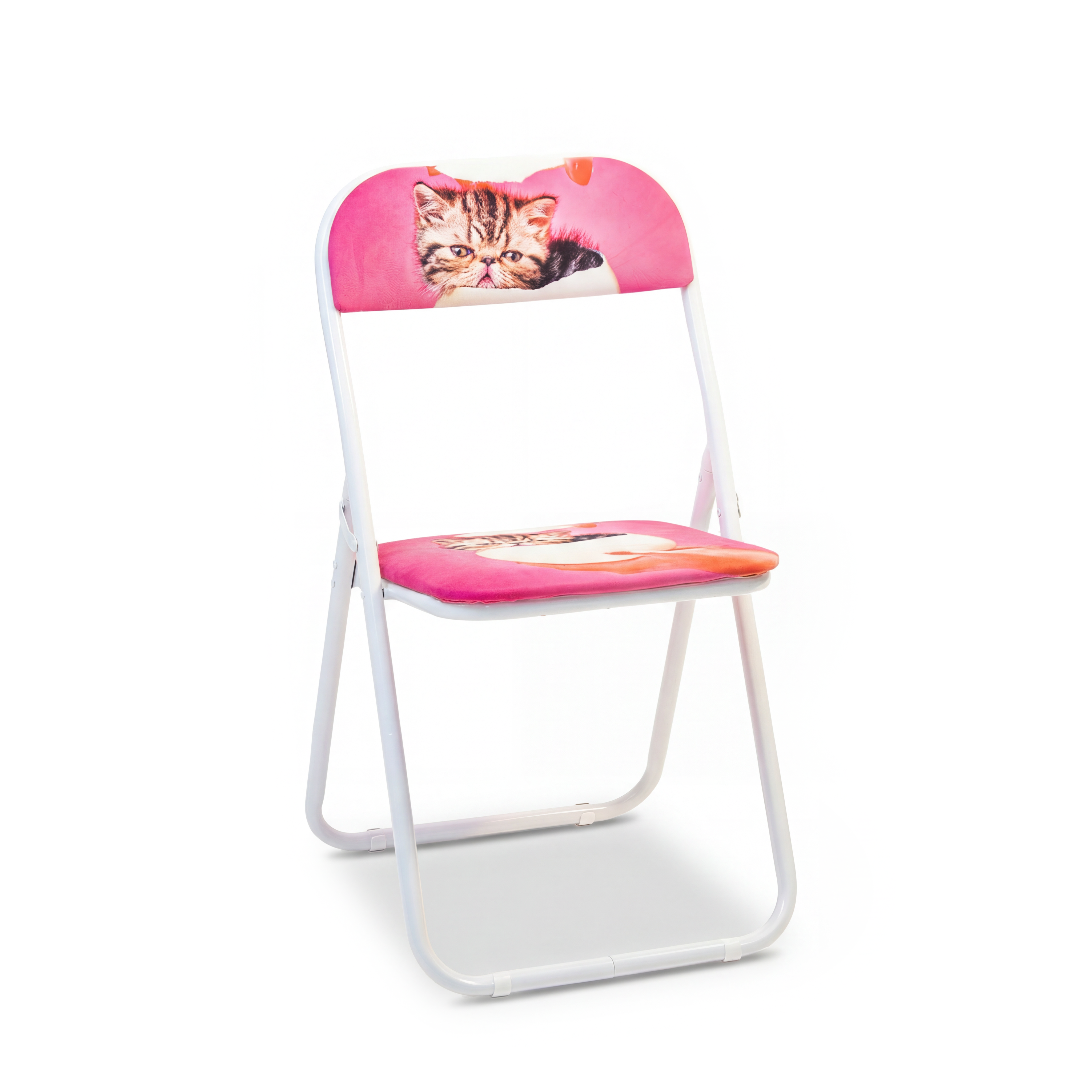 TOILETPAPER Pets sedia pieghevole Polycats metallo PVC