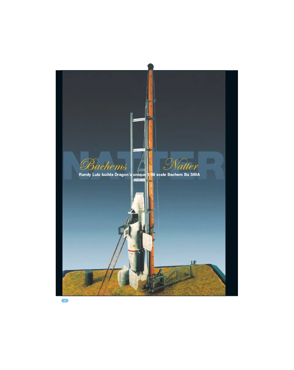 AFV Modeller AIR2 Bachem Natter articolo PDF razzo