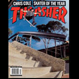 Thrasher Aprile 2006 Chris Cole rivista arretrato SOTY