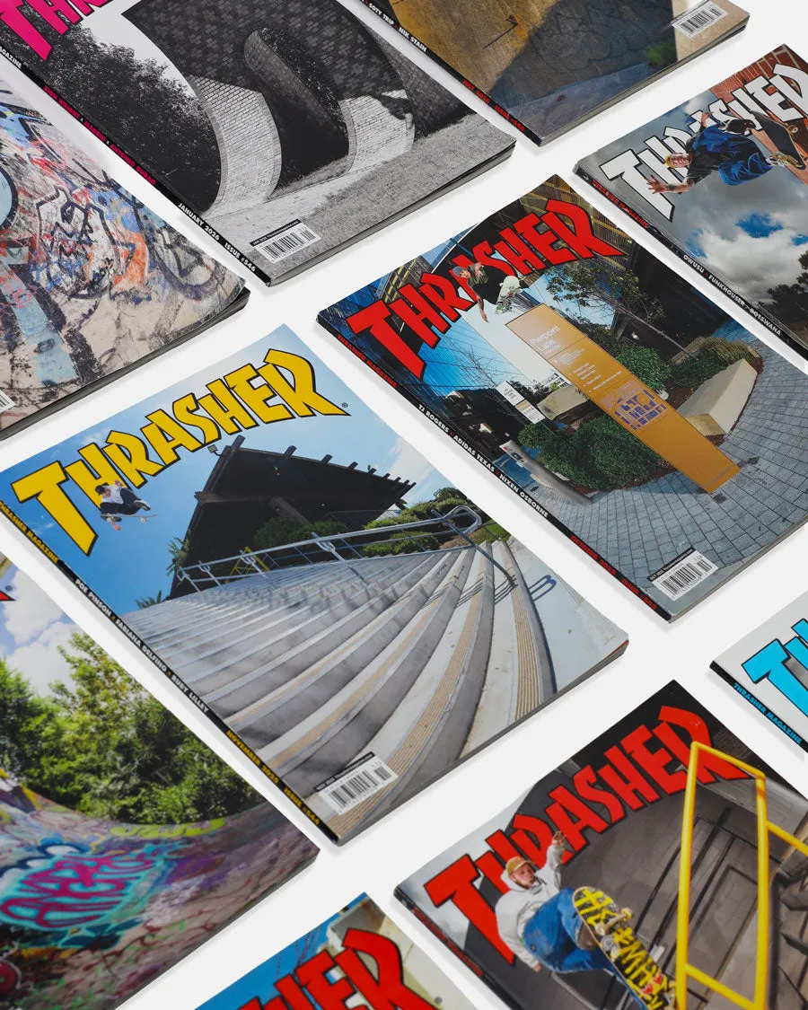 Thrasher Magazine abbonamento annuale USA mensile skate