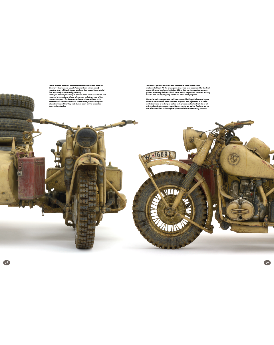 AFV Modeller BMW R75 libro PDF Falaise Pocket moto tedesca
