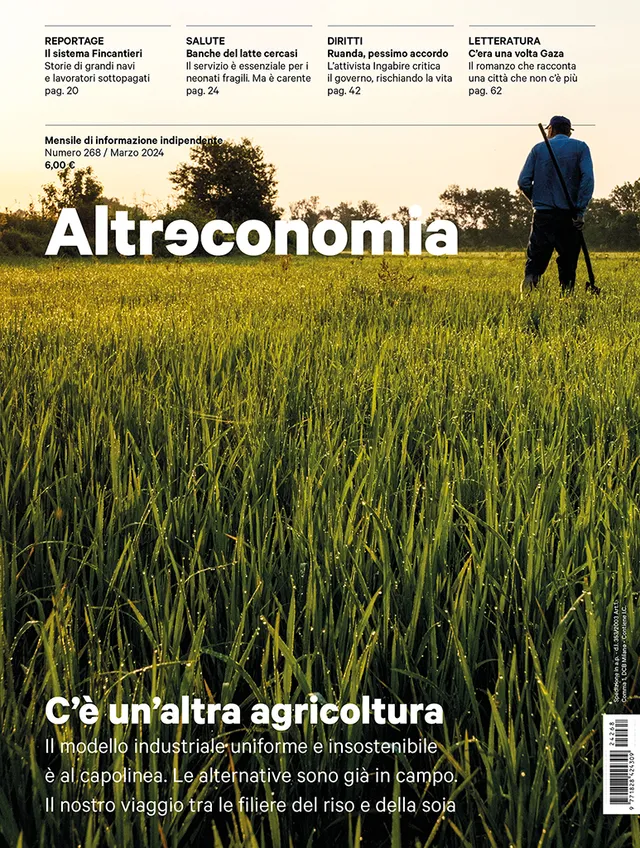 Altreconomia 268 C'è un'altra agricoltura rivista copia singola