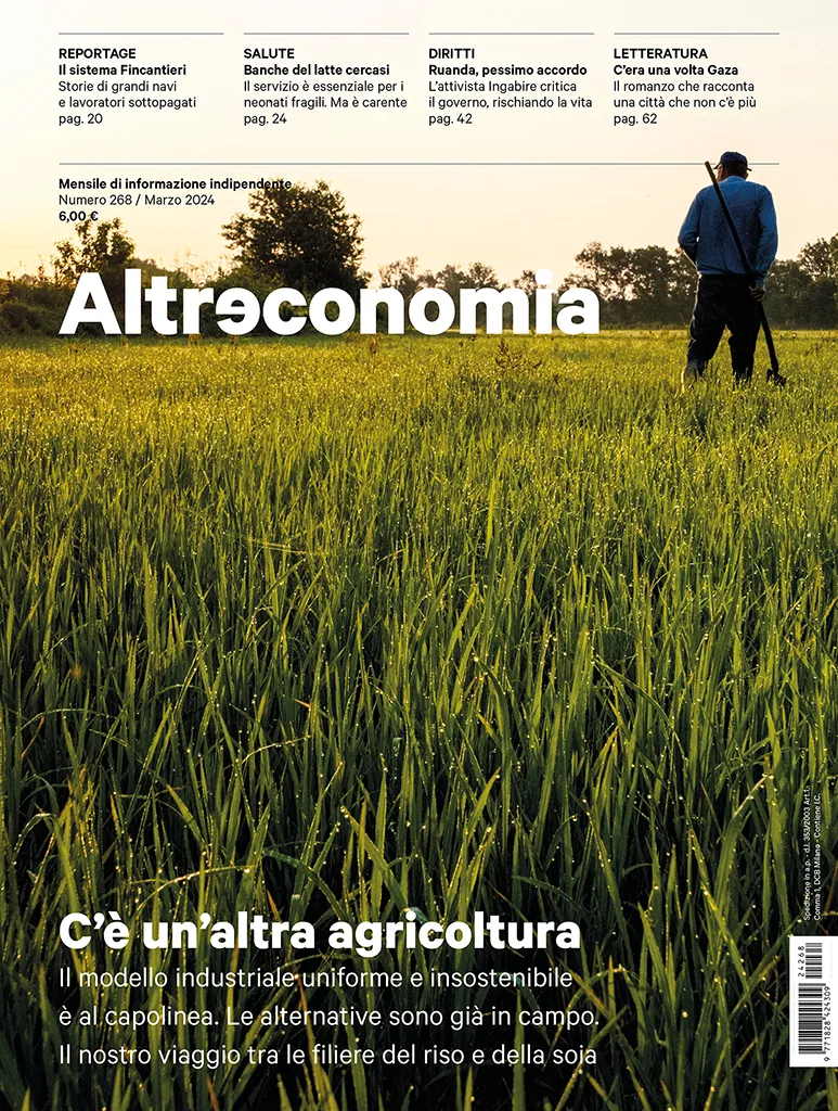 Altreconomia 268 C'è un'altra agricoltura rivista copia singola